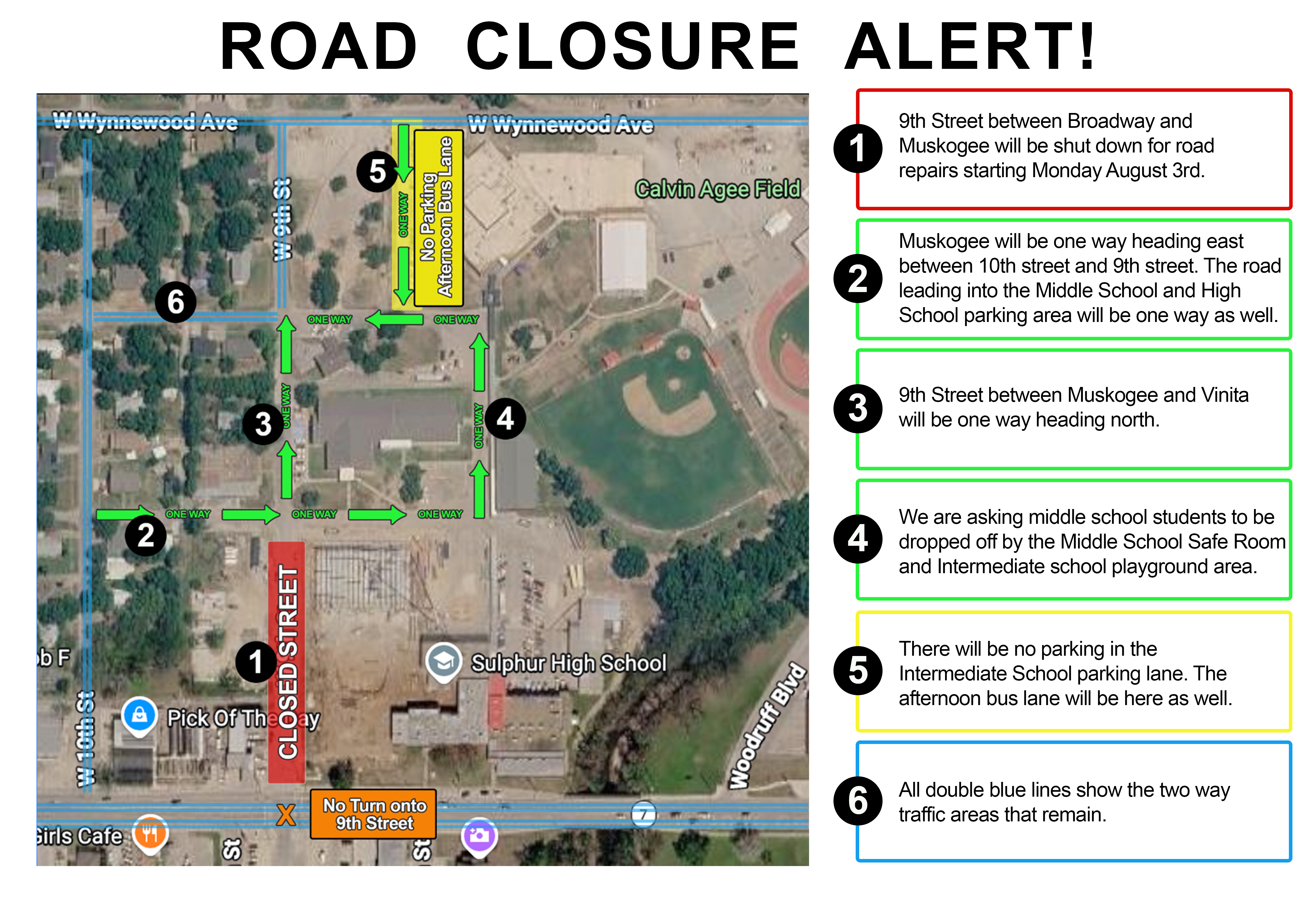 Road Closure Information